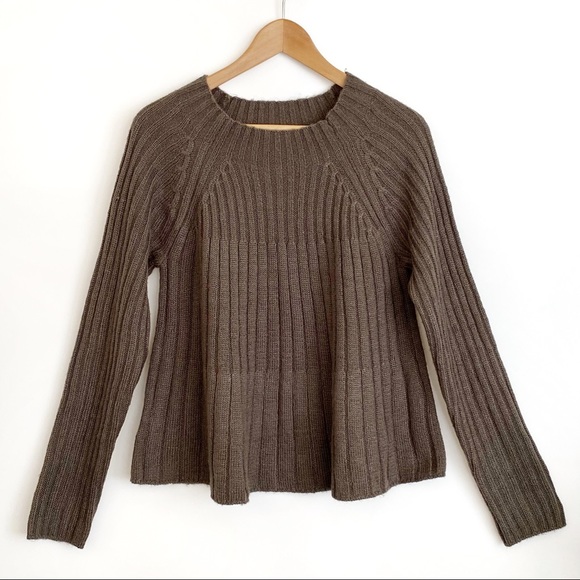 Cupio A-lined Ribbed Knit Sweater Size M - Picture 1 of 6
